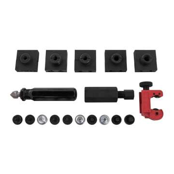 Cal-Van Tools 165 Master Inline Flaring Kit - Double and Single Flares, Brake Flaring Tools. Professional Tool Kit