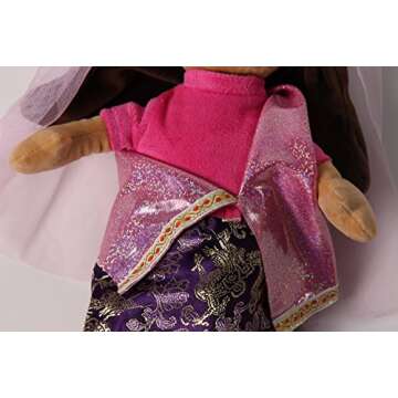 Snuggle Stuffs 15" Indian Plush Doll for Kids