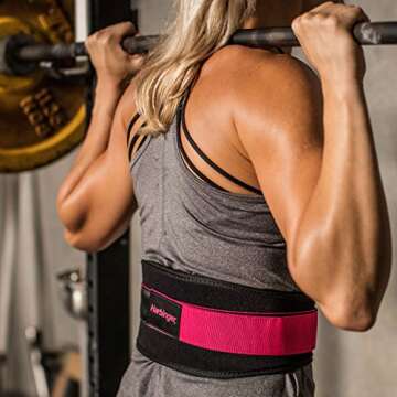 Ultralight Women's Weightlifting Belt - Adjustable Comfort