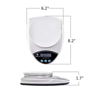 WELLAND Multifunction Kitchen Scale Digital Food Scale