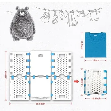 BoxLegend V4 Shirt Folding Board for Easy Laundry Folding