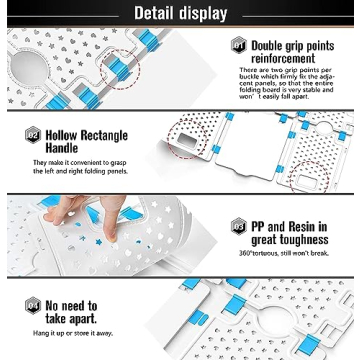 BoxLegend V4 Shirt Folding Board for Easy Laundry Folding