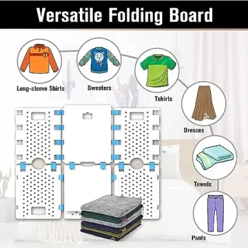 BoxLegend V4 Shirt Folding Board for Easy Laundry Folding