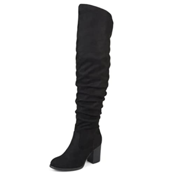 Journee Womens Kaison Wide Width Over The Knee Boots - Stylish & Comfortable