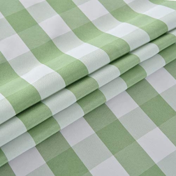 maxmill Checkered Tablecloth Waterproof and Stain Resistant