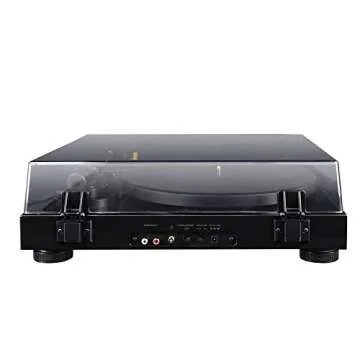 Fluance RT80 Classic High Fidelity Vinyl Turntable Record Player featuring Audio Technica AT91, Belt Drive, Built-in Preamp with Record Weight and 3 in 1 Stylus and Record Cleaning Vinyl Accessory Kit