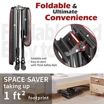 ADVENOR Weight Bench Adjustable Strength Training Incline Decline Full Body Workout Foldable Exercise Bench For Home Gym