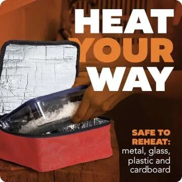 HOTLOGIC Mini Electric Lunch Box for Easy Meal Prep