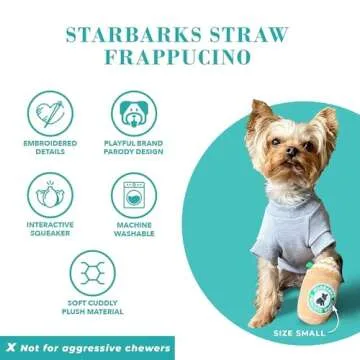 Haute Diggity Dog Starbarks Frappawcino Plush Toy