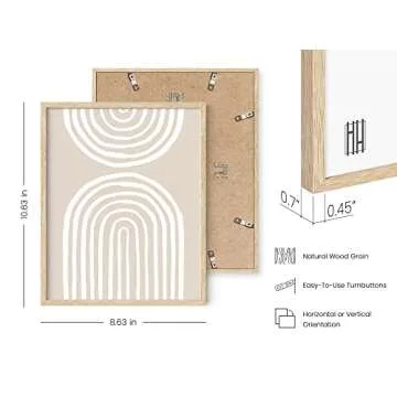 HAUS AND HUES Neutral Wall Art Set for Modern Decor