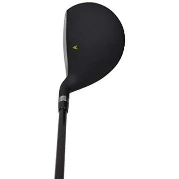 Pinemeadow Golf Men's 12392 PGX Offset 3 Wood Driver, Black/Green, Right Hand