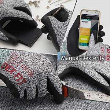 DEX FIT Cut Resistant Gloves CR533 for Safety & Comfort