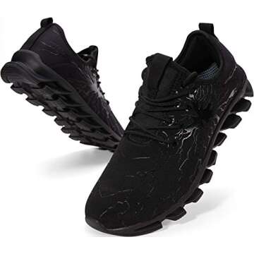 BRONAX Men's Stylish Graffiti Personality Sneakers