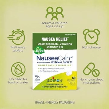 Boiron NauseaCalm Relief - Fast Upset Stomach Remedy