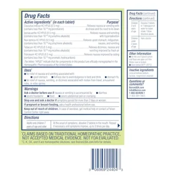 Boiron NauseaCalm Relief - Fast Upset Stomach Remedy