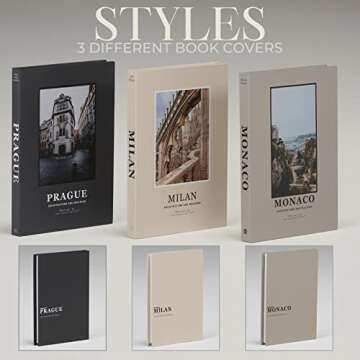 Decorative books for home decor books for coffee table – faux books for decoration book decor and ...