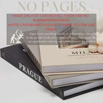 Elegant Faux Books for Stylish Home Decor