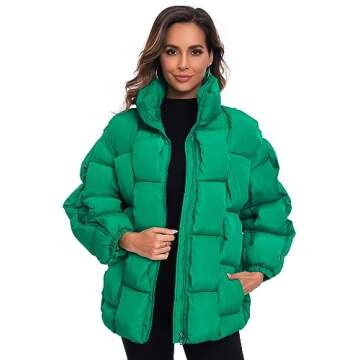 Epsion Winter Cozy Women's Puffer Jacket - Stylish & Warm