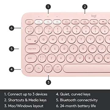 Logitech K380 Multi-device Bluetooth Keyboard