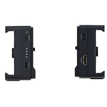 Accsoon SeeMo Black HDMI to iOS Video Capture Adapter 1080P HD Video Surveillance Converter - Turn Your Phone into Monitor