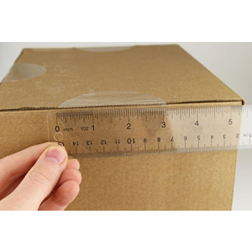 ChromaLabel Clear 3 Inch Sealing Stickers for Packaging