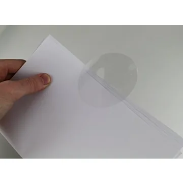 ChromaLabel Clear 3 Inch Sealing Stickers for Packaging