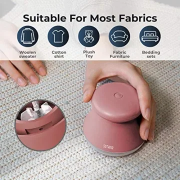 Compact Fabric Shaver for Lint Removal and Garment Care