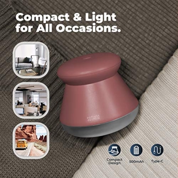 Compact Fabric Shaver for Lint Removal and Garment Care