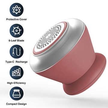 Compact Fabric Shaver for Lint Removal and Garment Care