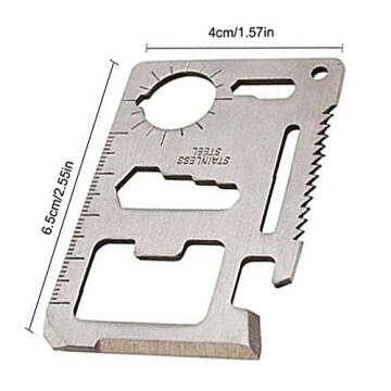 11-in-1 Stainless Steel Survival Multi Tool for Every Adventure