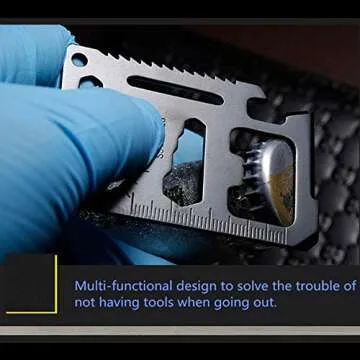 11-in-1 Stainless Steel Survival Multi Tool for Every Adventure
