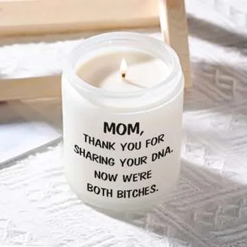 Funny Mother's Day Gift - Lavender Scented Candle for Mom
