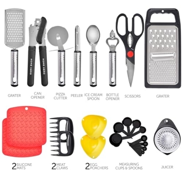 Home Hero 44-Piece Silicone Kitchen Utensils Set for Cooking
