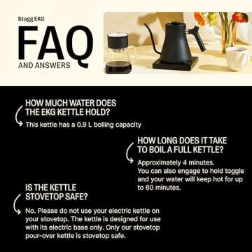 Fellow Stagg EKG Electric Gooseneck Kettle for Precise Brewing