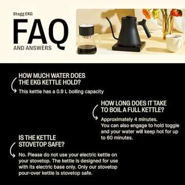 Fellow Stagg EKG Electric Gooseneck Kettle for Precise Brewing