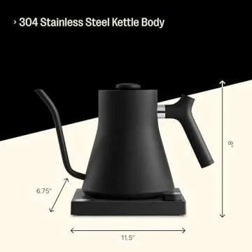 Fellow Stagg EKG Electric Gooseneck Kettle for Precise Brewing