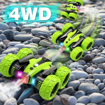 Exciting 360° Rotating RC Stunt Car for Kids