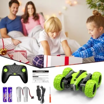 Exciting 360° Rotating RC Stunt Car for Kids