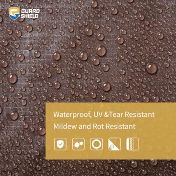 GUARD SHIELD 20x30 Waterproof Tarp for Camping and Outdoor Use