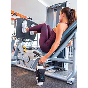 Waterproof SHERLIX Gym Water Bottle Pouch for Active Lifestyles