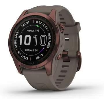 Garmin fenix 7S: Adventure Smartwatch with Solar & GPS