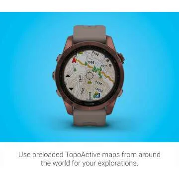 Garmin fenix 7S: Adventure Smartwatch with Solar & GPS