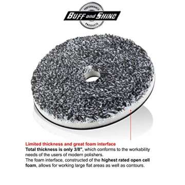 Buff and Shine URO-Fiber Microfiber Pad for Car Care