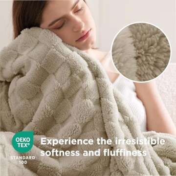 Super Soft Bedsure Fleece Blanket for Year-Round Comfort
