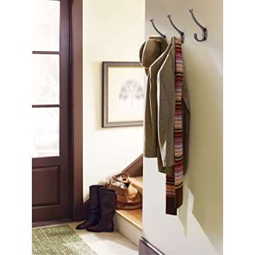 Style Meets Functionality: Amerock Wall Hook in Bronze