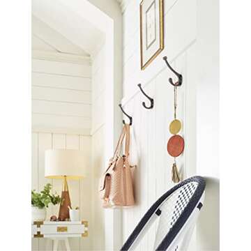 Style Meets Functionality: Amerock Wall Hook in Bronze