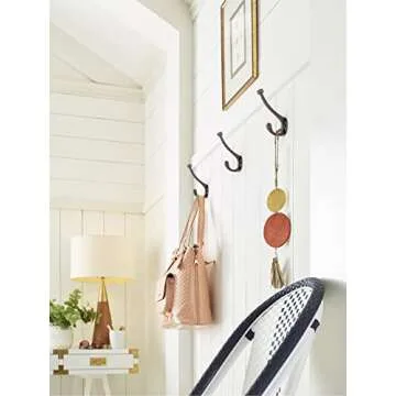 Style Meets Functionality: Amerock Wall Hook in Bronze
