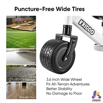 KRIDDO Baby Balance Bike for 1 to 2.5 Year Olds