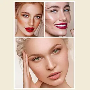 ROPALIA 2 Colors Freckle Pen, Natural Lifelike Fake Freckles Makeup Pen, Long-lasting Waterproof Dot Spot Pen Create Natural Effortless Sunkissed Skin