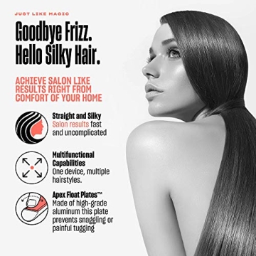 BeKind Apex 2-in-1 Hair Straightener and Curler for All